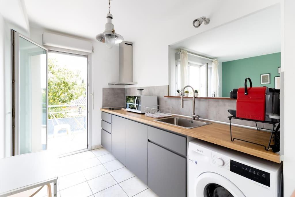 Beautiful Apartment With Terrace + Private Parking Toulouse Exteriér fotografie